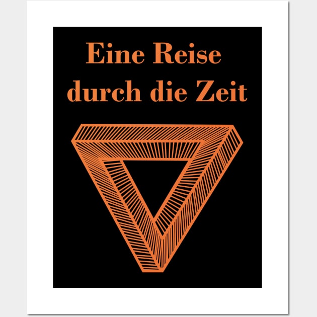 Eine Reise durch die Zeit Wall Art by insidethetardis